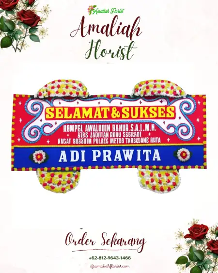 Papan Bunga Ucapan Selamat Pesantren